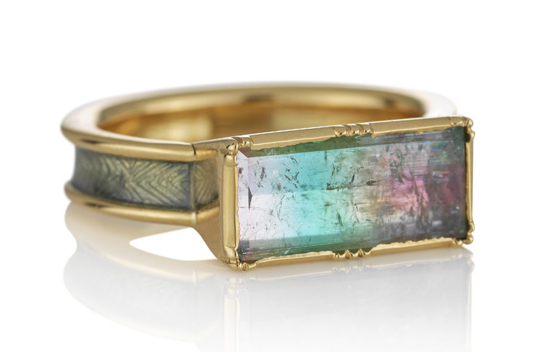 Brooke Gregson bicoloured tourmaline