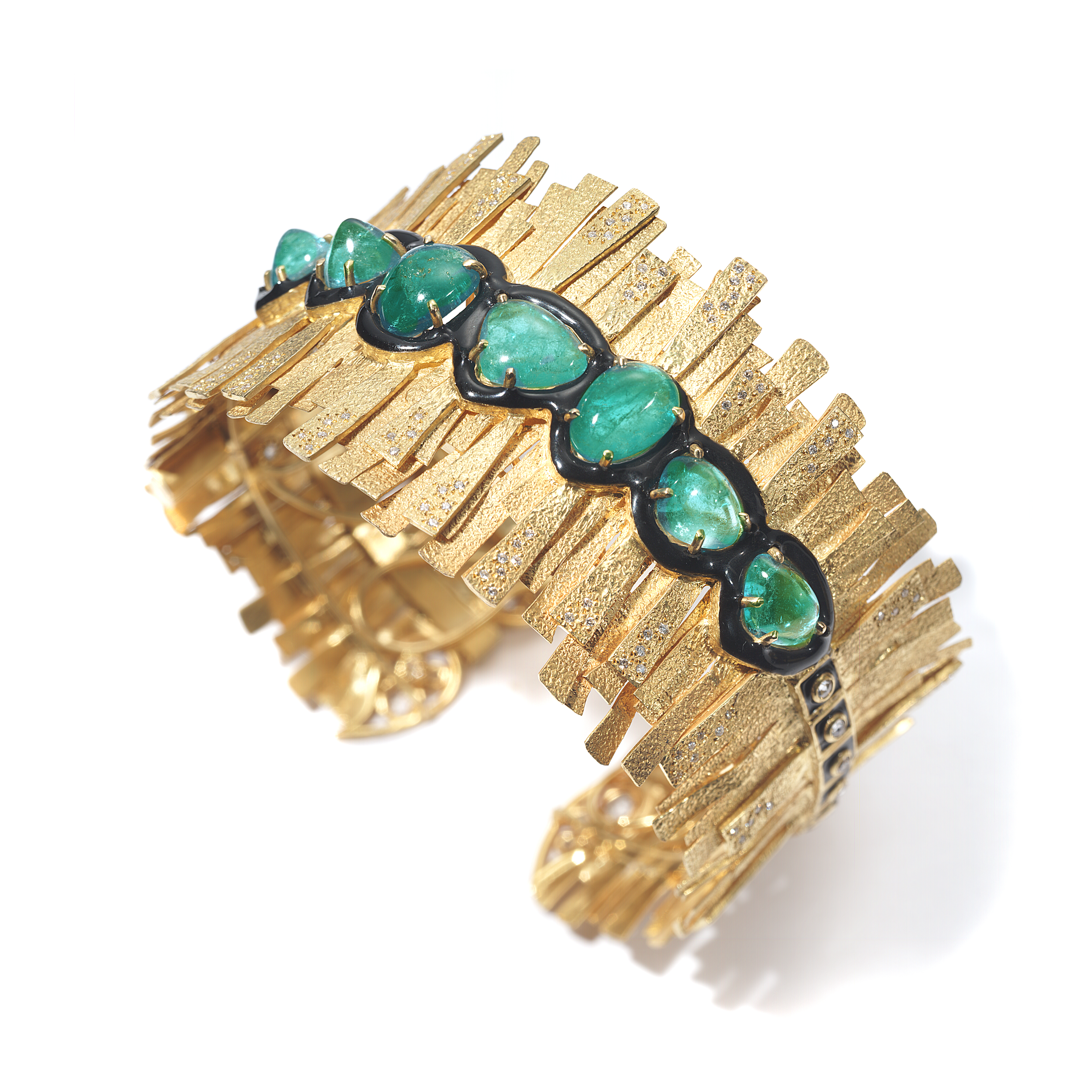 Coomi x Muzo Fringed Splendor bracelet